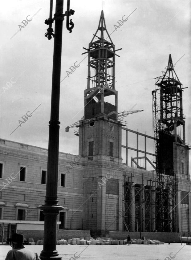 Obras de la catedral de la Almudena