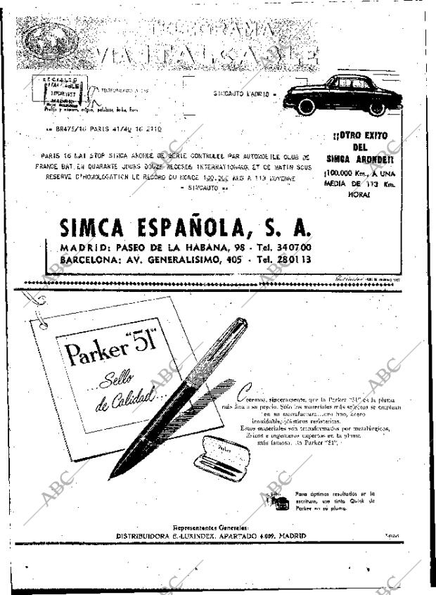ABC MADRID 29-05-1957 página 26