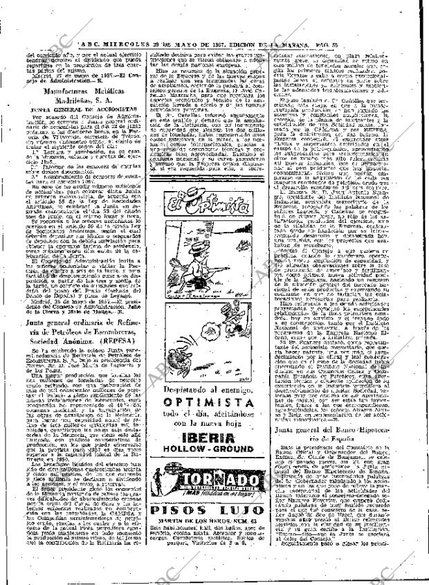 ABC MADRID 29-05-1957 página 55