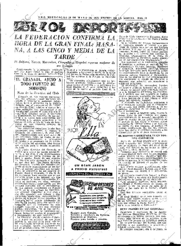 ABC MADRID 29-05-1957 página 57