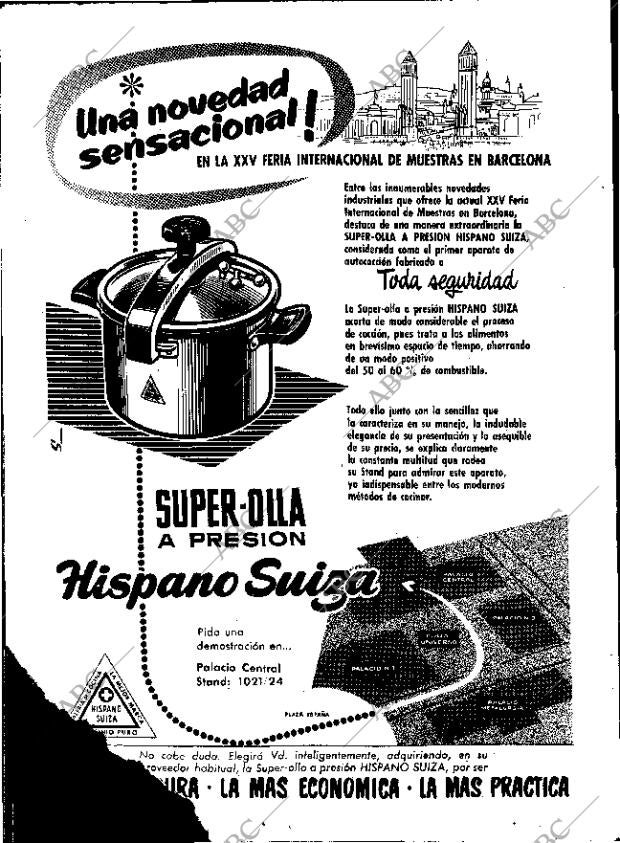Periódico ABC MADRID 02 06 1957,portada Archivo ABC Olla a Presión Profesional Diario ABC | Cosas y muestras
