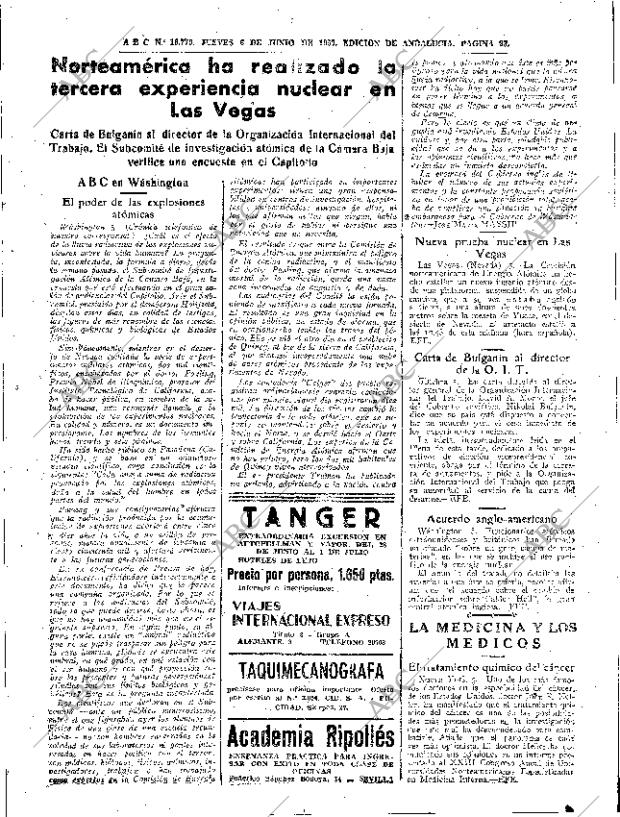 ABC SEVILLA 06-06-1957 página 23