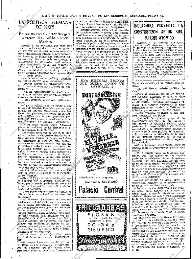 ABC SEVILLA 08-06-1957 página 25