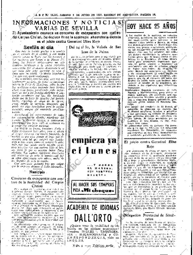 ABC SEVILLA 08-06-1957 página 29