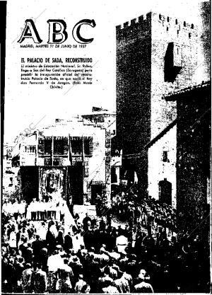 ABC MADRID 11-06-1957 página 1