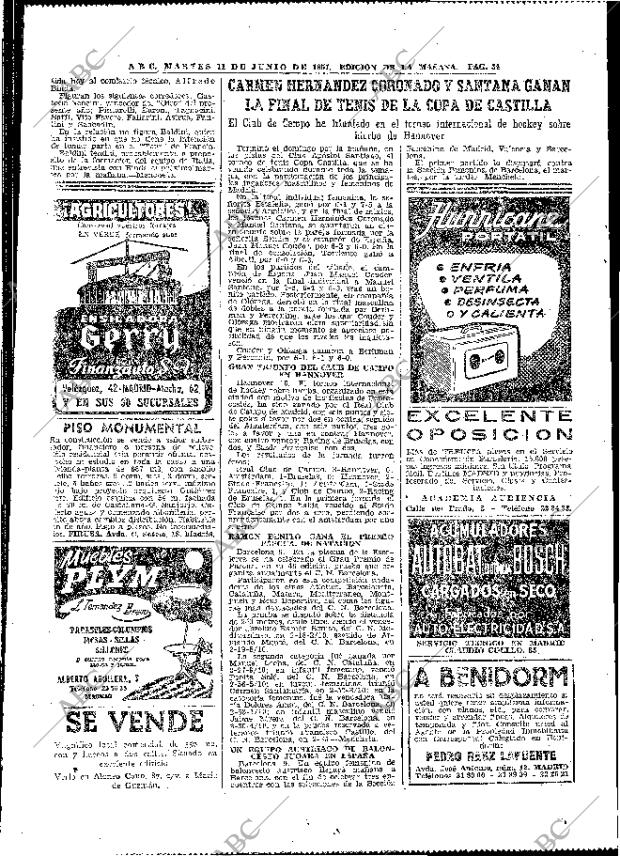 ABC MADRID 11-06-1957 página 54