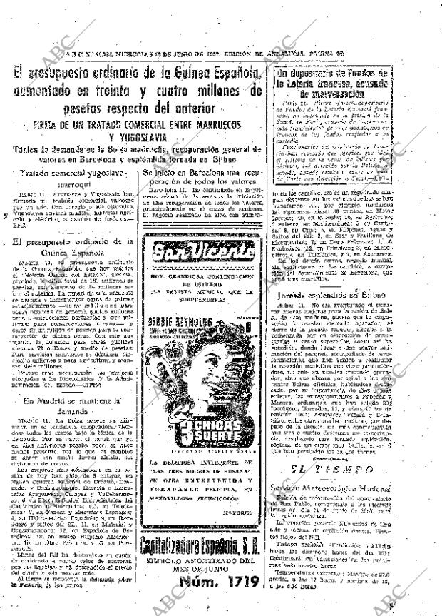 ABC SEVILLA 12-06-1957 página 27