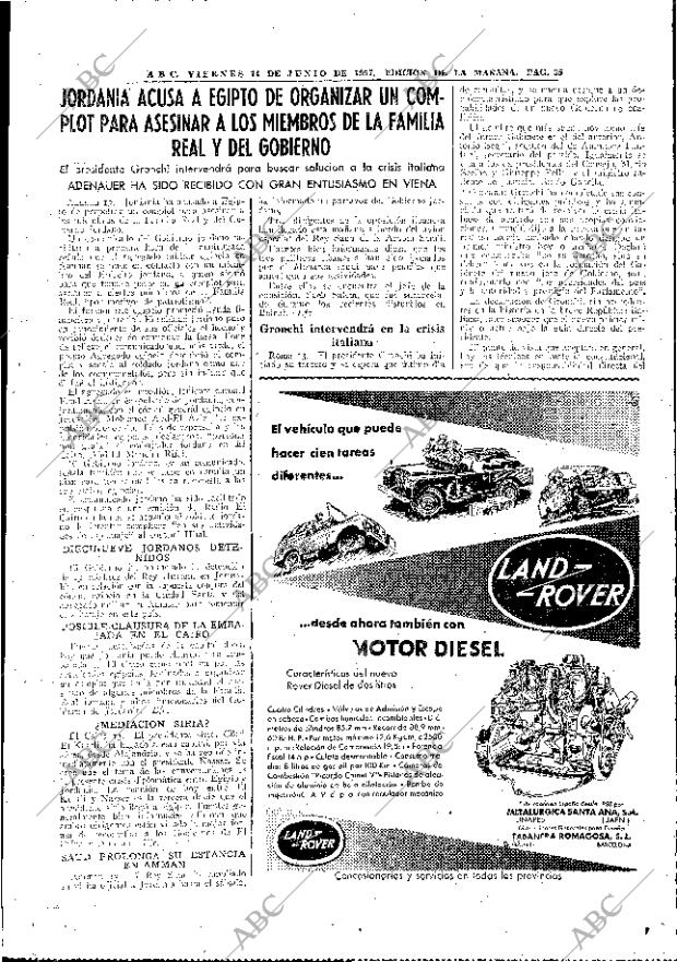 ABC MADRID 14-06-1957 página 27
