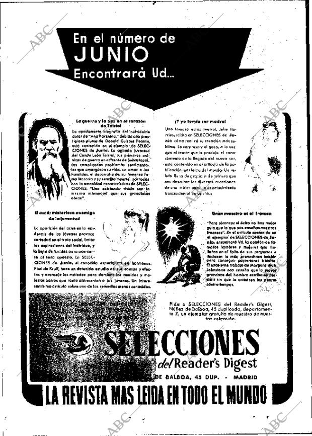 ABC MADRID 14-06-1957 página 64