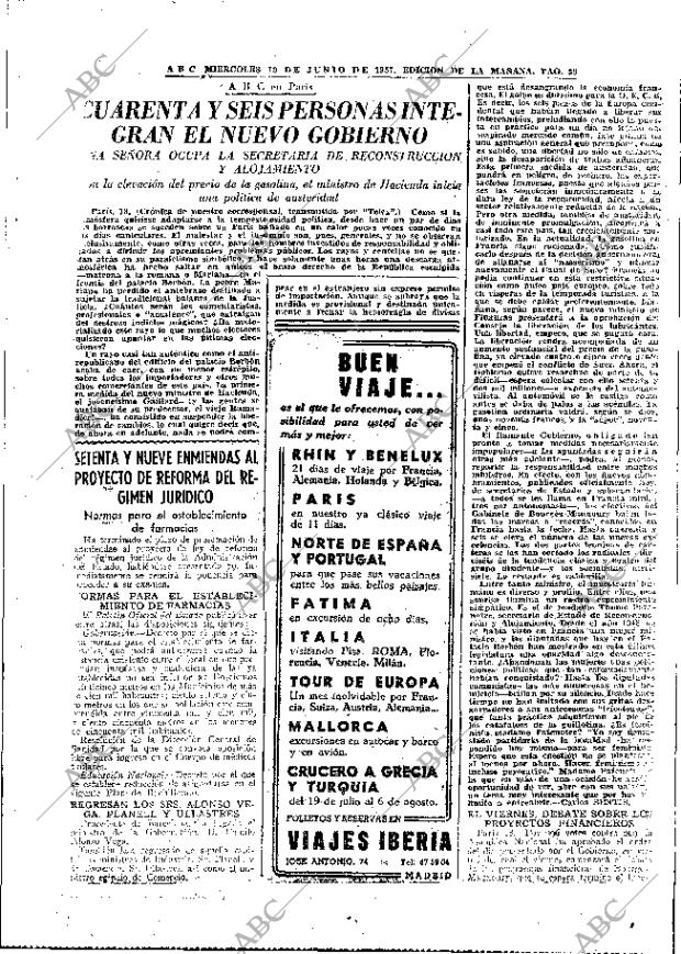 ABC MADRID 19-06-1957 página 31