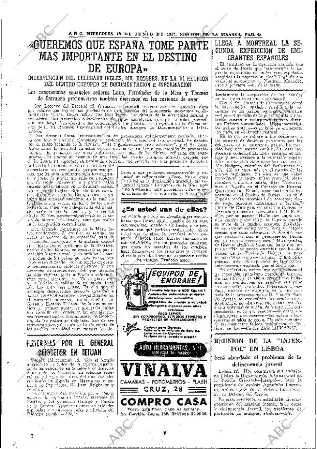 ABC MADRID 19-06-1957 página 37