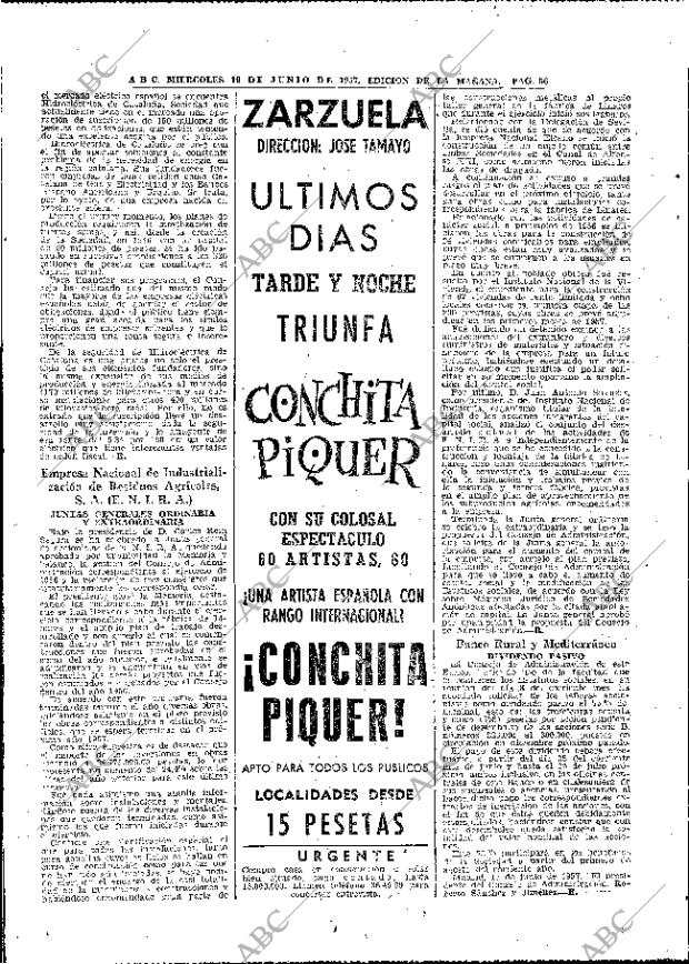 ABC MADRID 19-06-1957 página 48