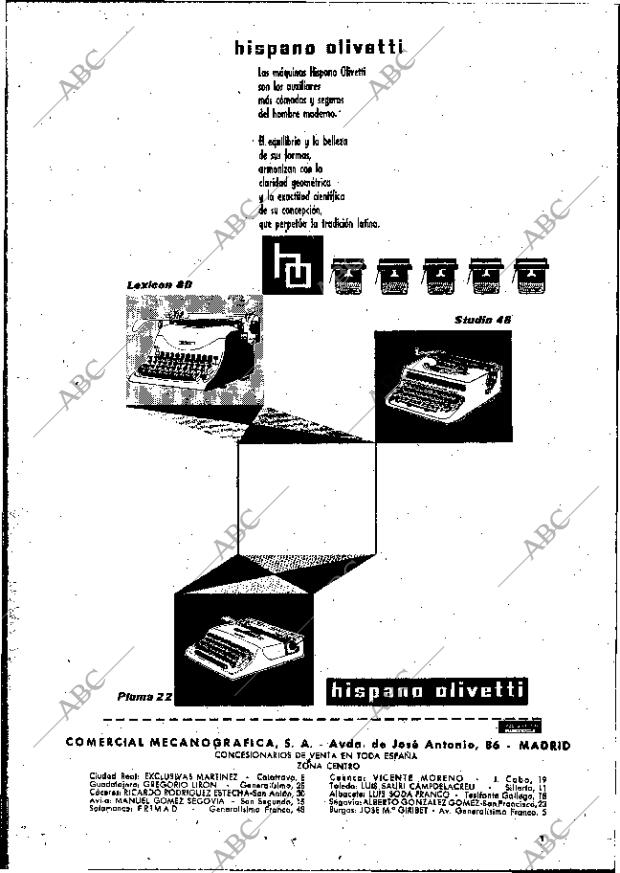 ABC MADRID 19-06-1957 página 70