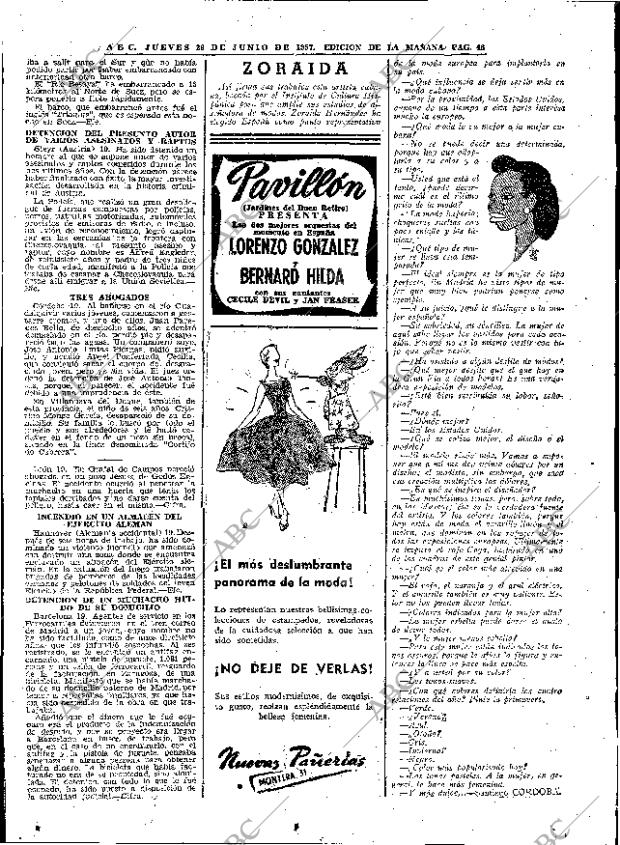 ABC MADRID 20-06-1957 página 46