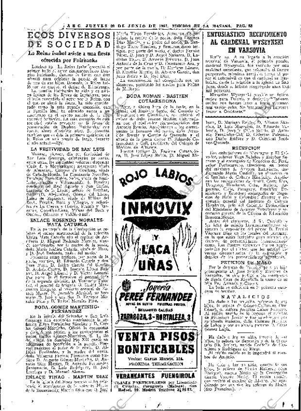 ABC MADRID 20-06-1957 página 53