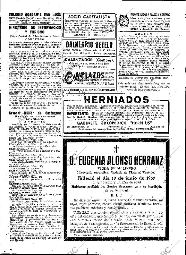 ABC MADRID 20-06-1957 página 70