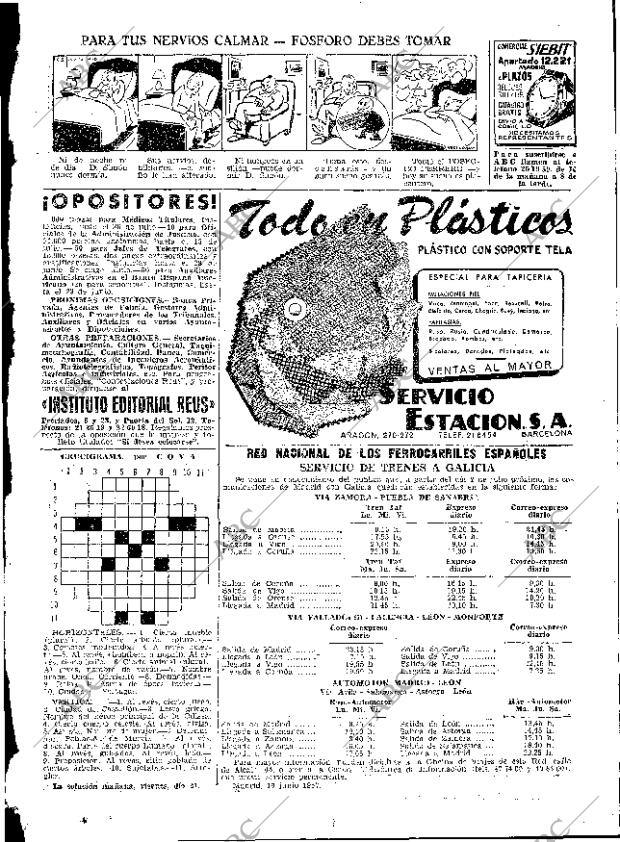 ABC MADRID 20-06-1957 página 71