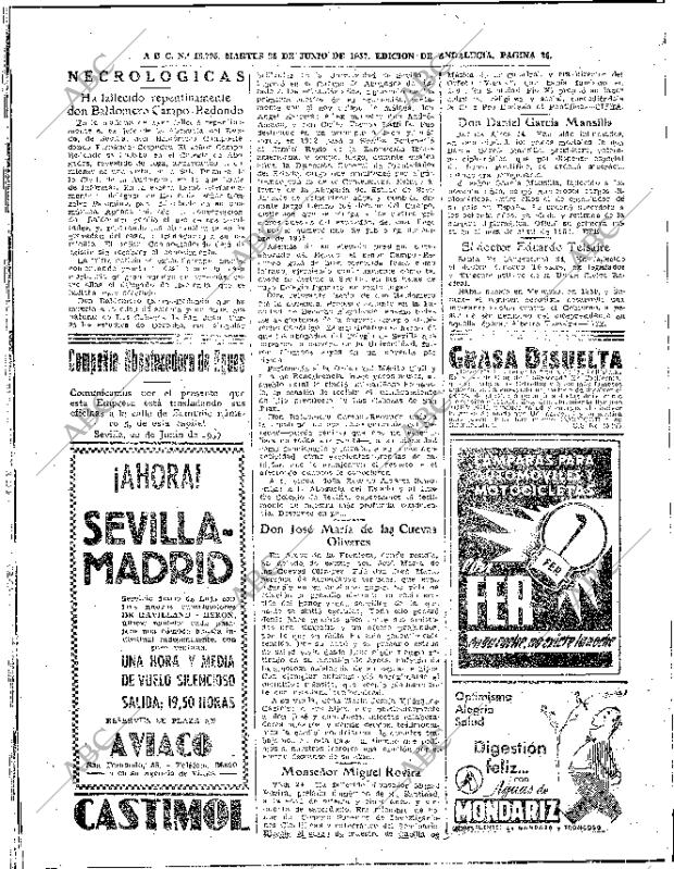 ABC SEVILLA 25-06-1957 página 26