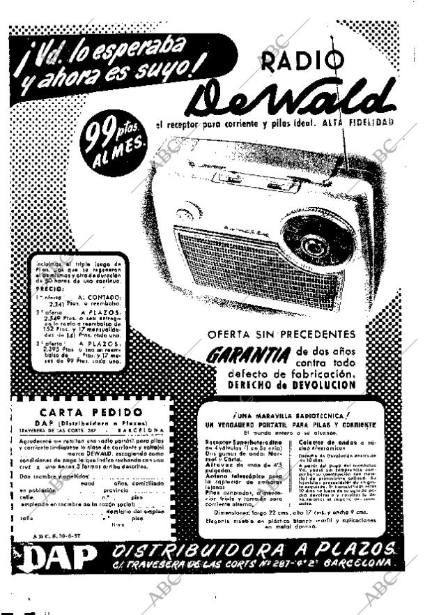 ABC SEVILLA 30-06-1957 página 20