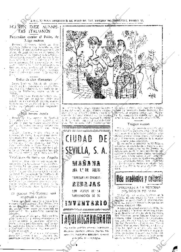 ABC SEVILLA 30-06-1957 página 37