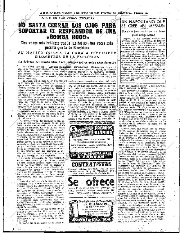 ABC SEVILLA 09-07-1957 página 23