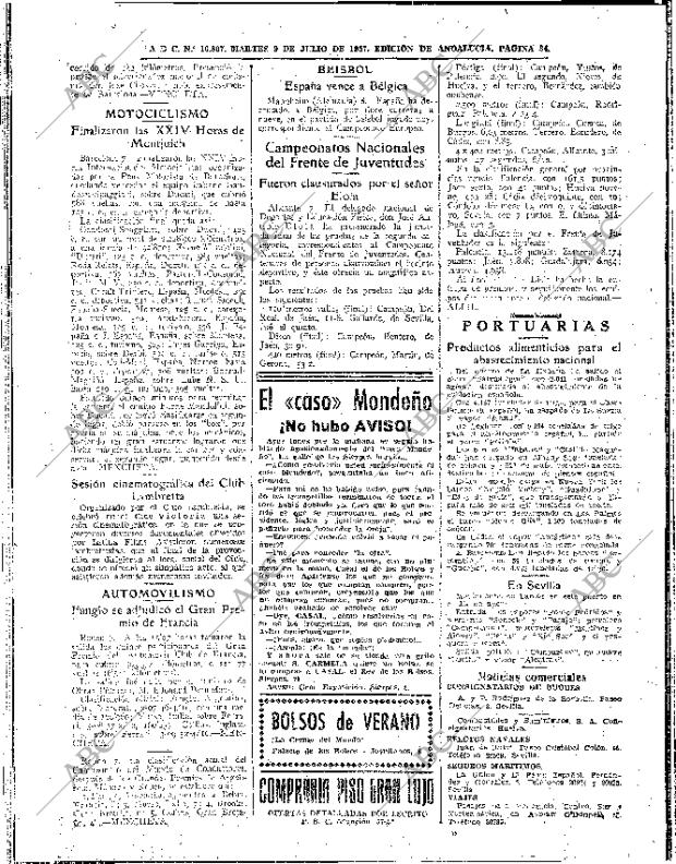 ABC SEVILLA 09-07-1957 página 34