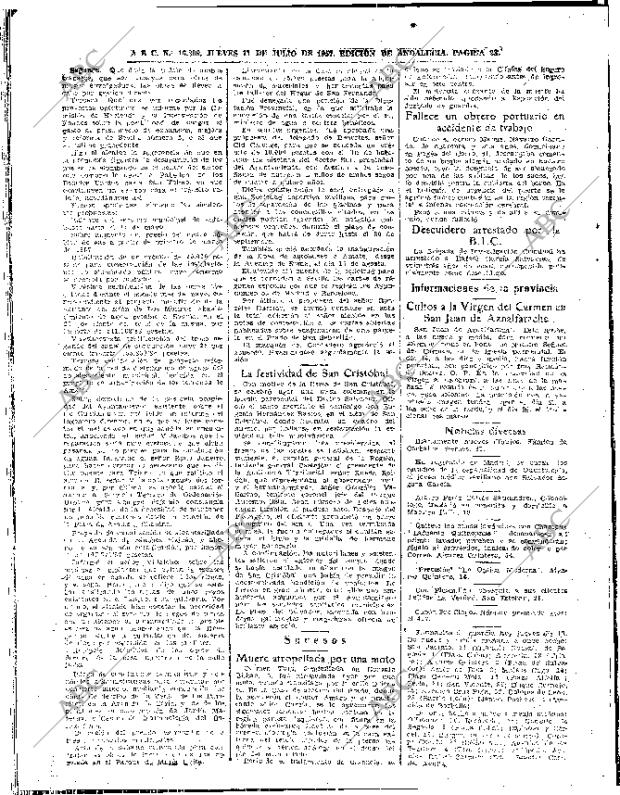 ABC SEVILLA 11-07-1957 página 28