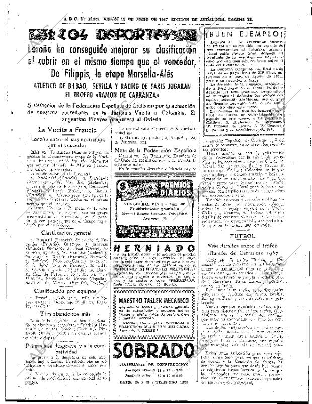 ABC SEVILLA 11-07-1957 página 29