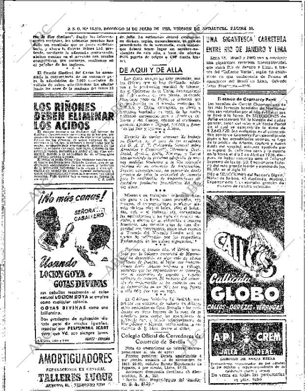 ABC SEVILLA 14-07-1957 página 48