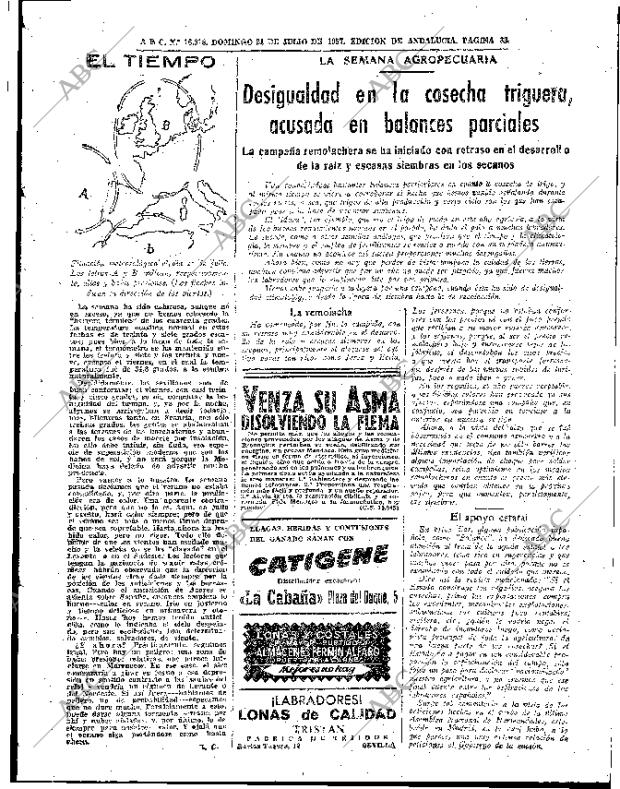 ABC SEVILLA 21-07-1957 página 33