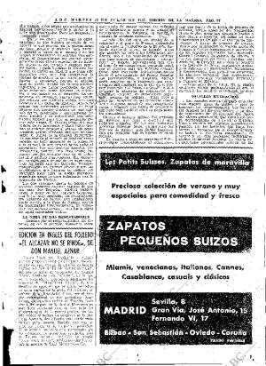 ABC MADRID 23-07-1957 página 27