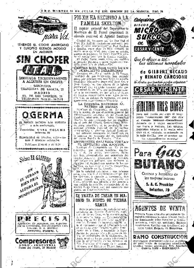 ABC MADRID 23-07-1957 página 34