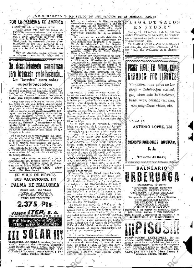 ABC MADRID 23-07-1957 página 36