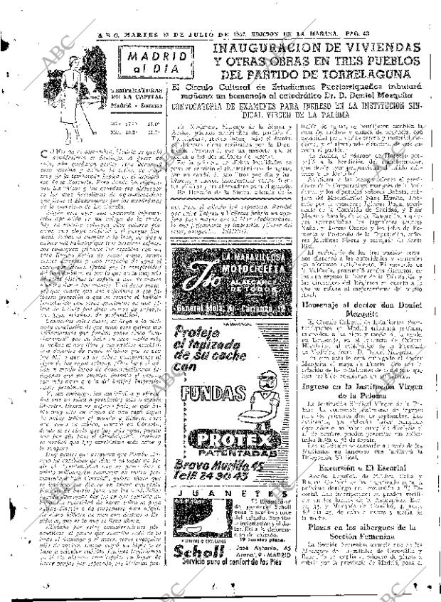 ABC MADRID 23-07-1957 página 43