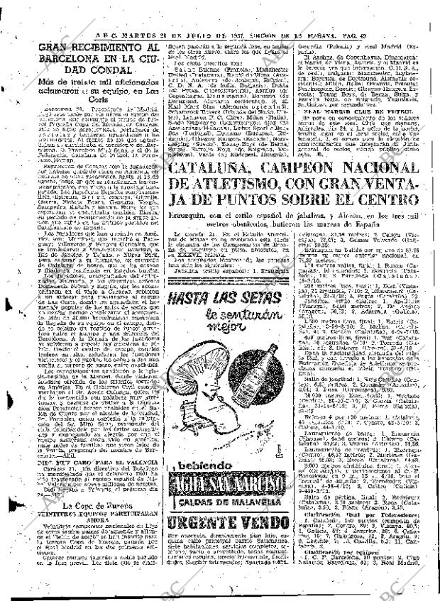 ABC MADRID 23-07-1957 página 49