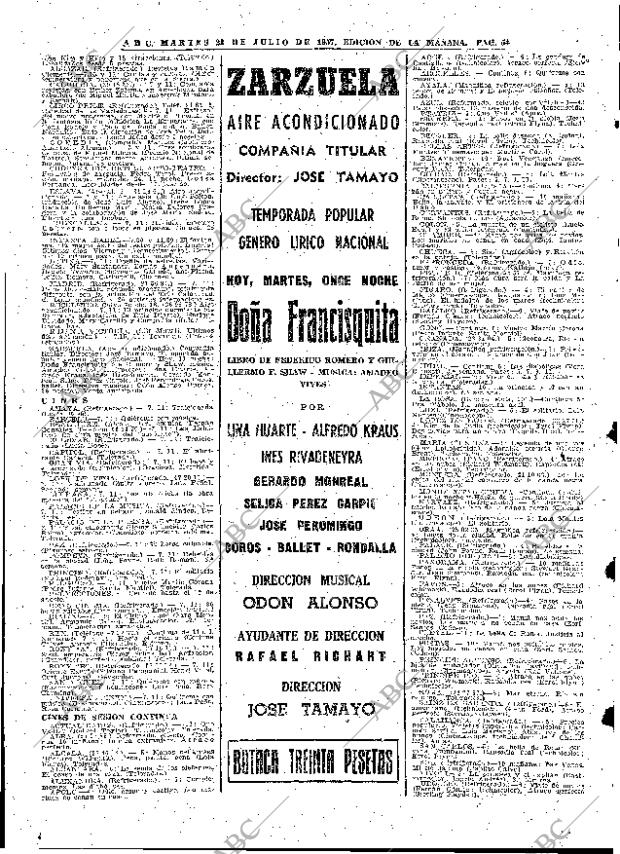 ABC MADRID 23-07-1957 página 54