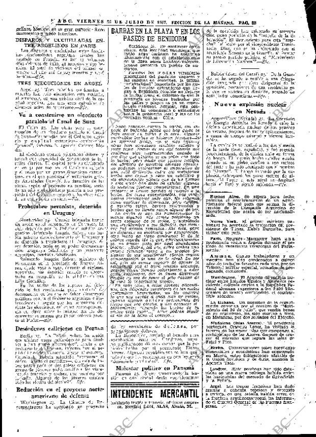 ABC MADRID 26-07-1957 página 32