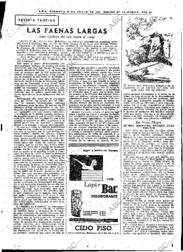 ABC MADRID 26-07-1957 página 39