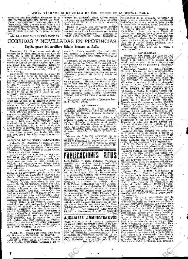 ABC MADRID 26-07-1957 página 40