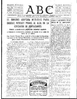 ABC SEVILLA 27-07-1957 página 1