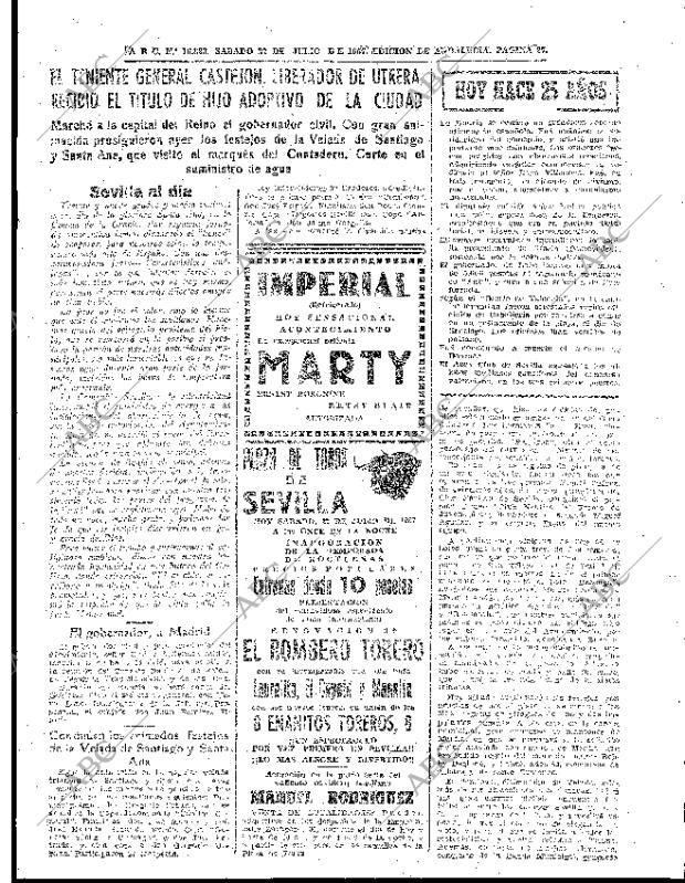ABC SEVILLA 27-07-1957 página 13