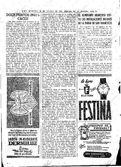 ABC MADRID 30-07-1957