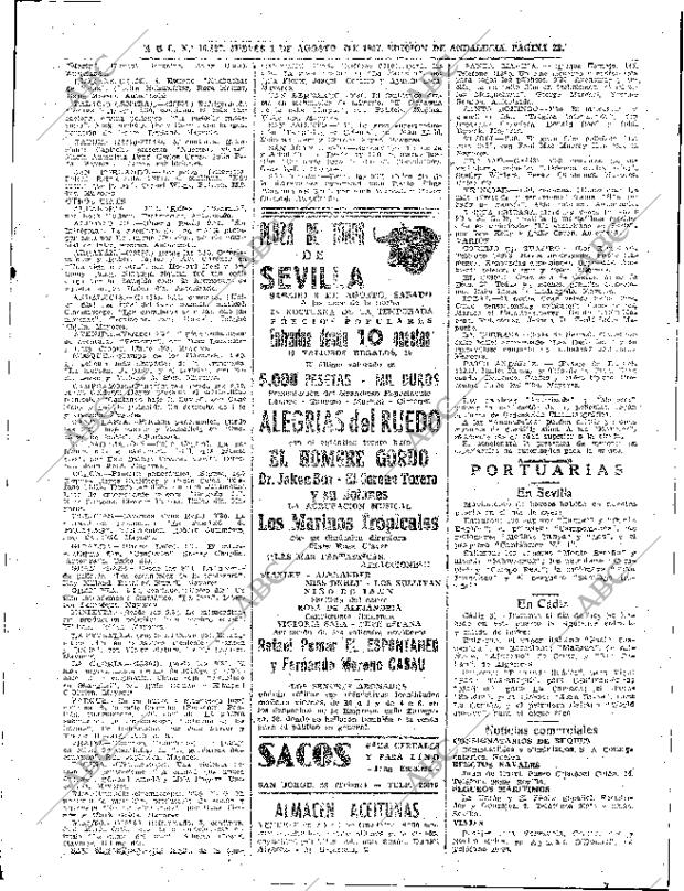 ABC SEVILLA 01-08-1957 página 23