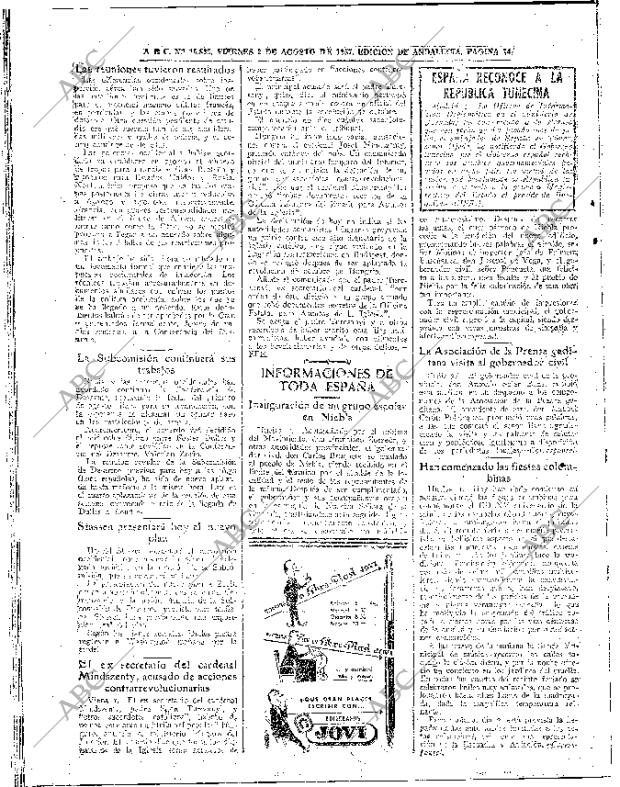 ABC SEVILLA 02-08-1957 página 14