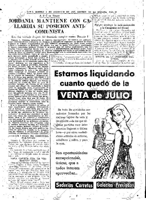 ABC MADRID 06-08-1957 página 17