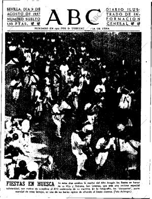 ABC SEVILLA 09-08-1957 página 1
