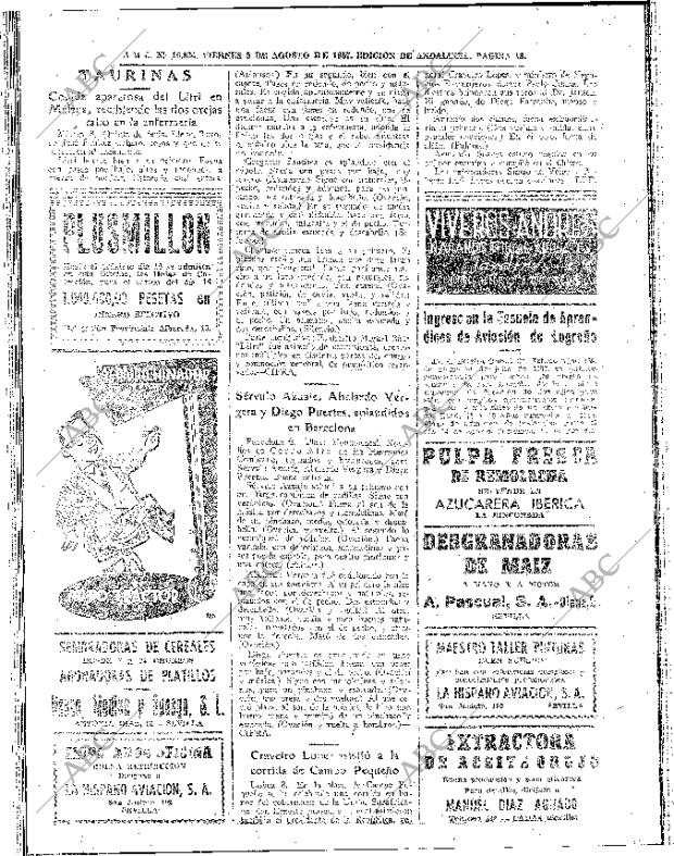 ABC SEVILLA 09-08-1957 página 18