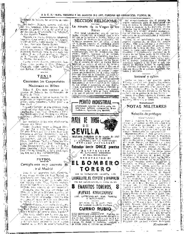 ABC SEVILLA 09-08-1957 página 24