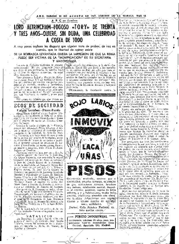 ABC MADRID 10-08-1957 página 18