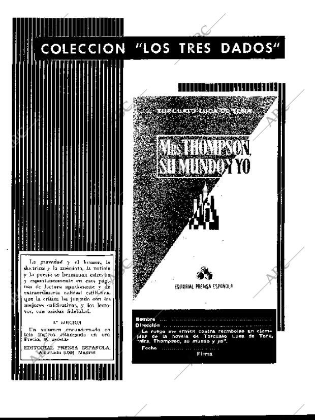 BLANCO Y NEGRO MADRID 10-08-1957 página 3